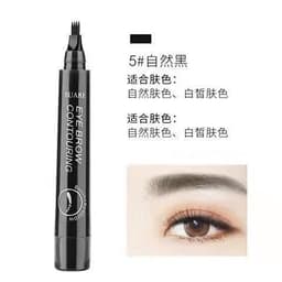 image-Suave Four-Pronged Waterproof Eyebrow Pencil - Multicolor