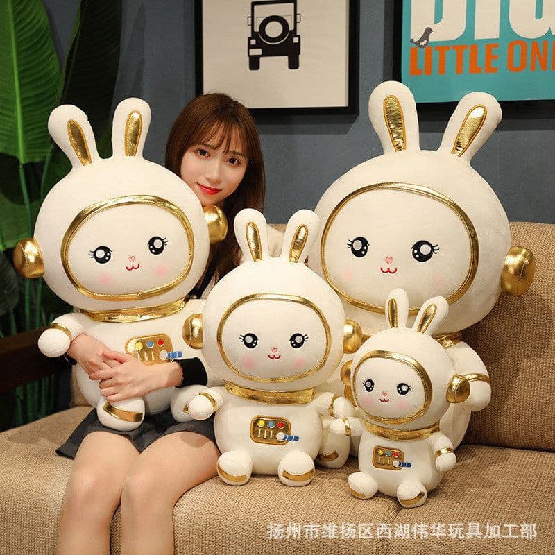 image-Space Rabbit Plush Doll - 80cm Astronaut Cute