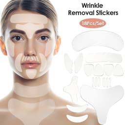 image-Anti-Wrinkle Patches Set 18 Pieces Neck Chest Chin