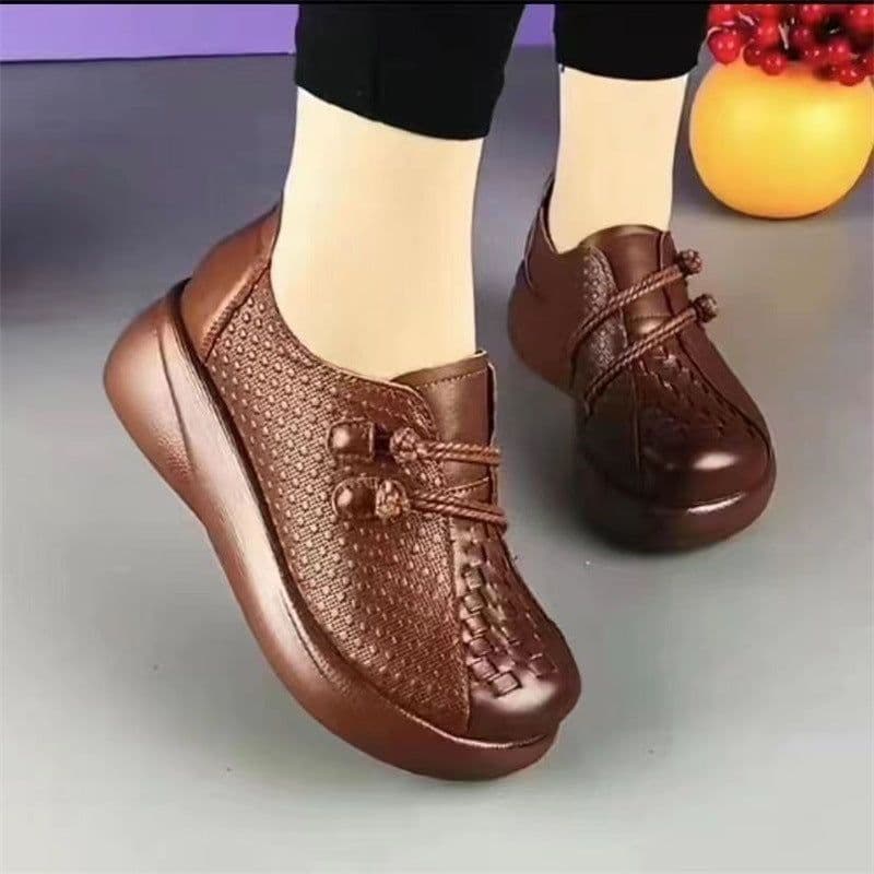 image-Songjing Garden Platform Shoes - Black Super High Heel