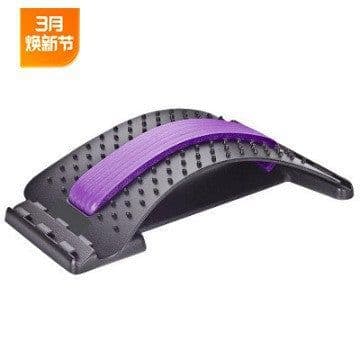 image-Lumbar Spine Reliever Massager - Back Support Stretch Top Yoga Aid
