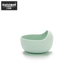 image-Leida Silicone Baby Bowl Set - Purple Anti-Fall Spoon Included