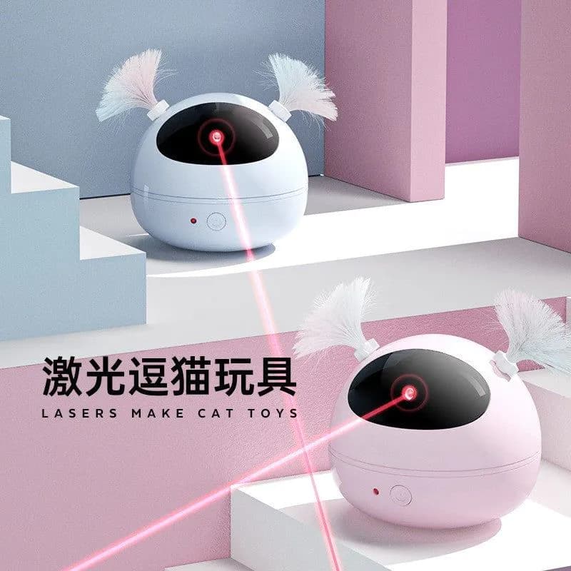 image-Electric Cat Toy Laser Pen Stick - Automatic