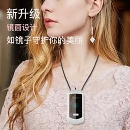 image-Portable Negative Ion Air Purifier Neck Carry Generator