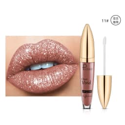 image-Pudaier Pearlescent Lip Gloss - Matte Waterproof 19#