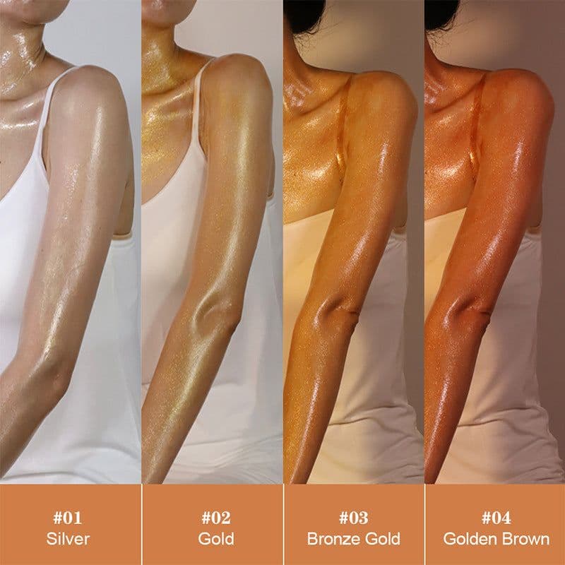 image-Body Shimmer Oil - Luminous Highlighter