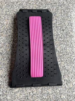 image-Yoga Stretch Belt - Lumbar Spine Relief, Purple, PP Material