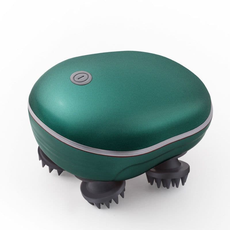 image-Four-Claw Head Massager USB-C Rechargeable