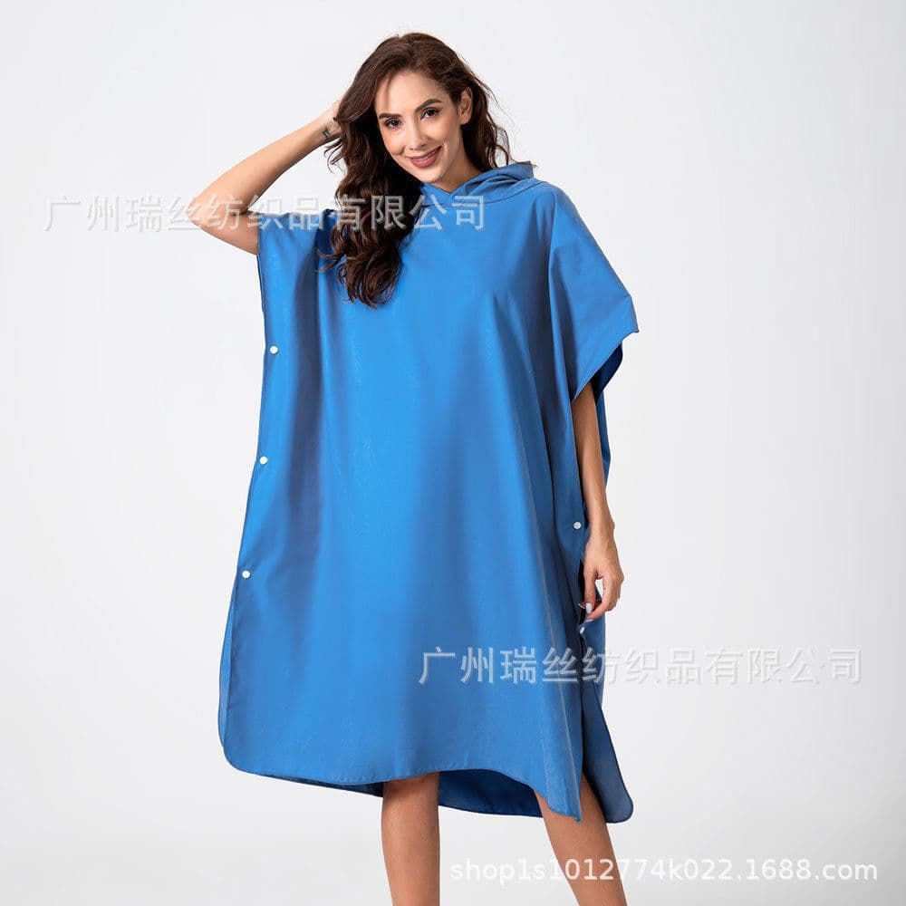 image-Reese Microfiber Beach Changing Robe Pink