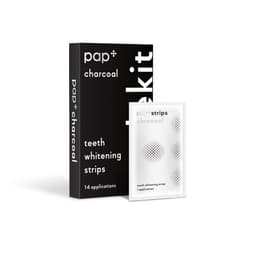 image-Bamboo Charcoal Mint Teeth Whitening Strips - Activated Charcoal