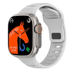 image-MaFam DT8 Ultra Smartwatch - 2.0" TFT - Orange - Bluetooth, Sleep Analysis