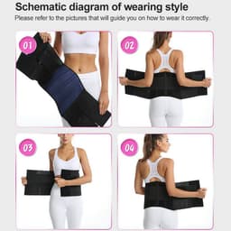 image-Postpartum Belly Shaping and Sweating Belt - Fitness Butt Lifting