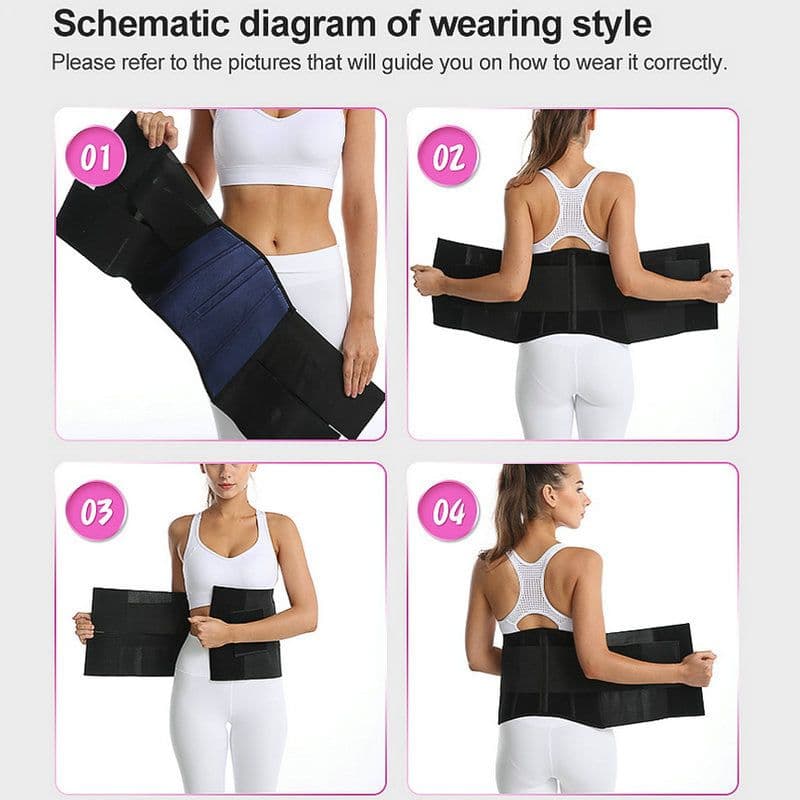 image-Postpartum Belly Shaping and Sweating Belt - Fitness Butt Lifting