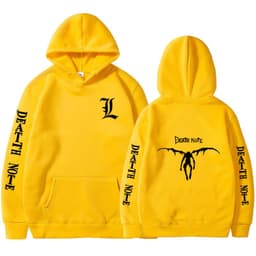 image-Tokyo Revengers 2D Print Men's Hoodie - Beige & Black 3XL