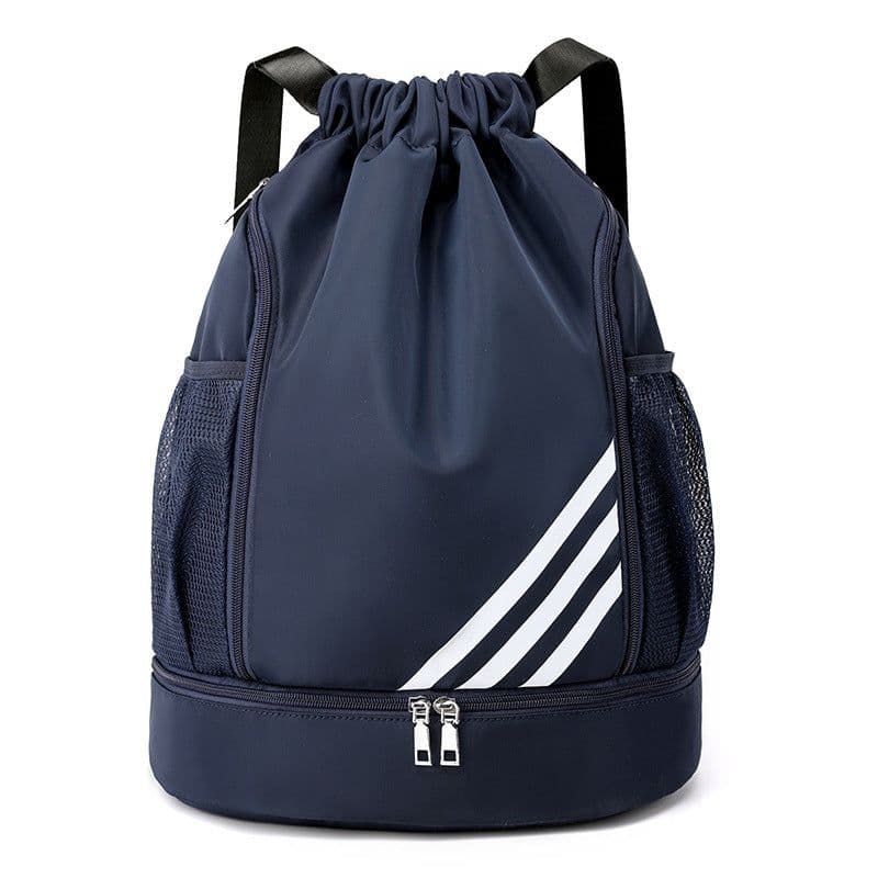image-Factory wholesale spot sports drawstring bag drawstring pocket backpack large capacity sports football bag basketball bag