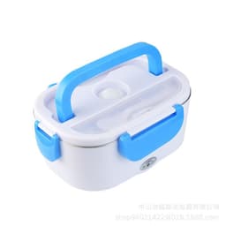 image-Car-Mounted Heated Lunch Box - Dual-Use, Portable, Insulated Mini