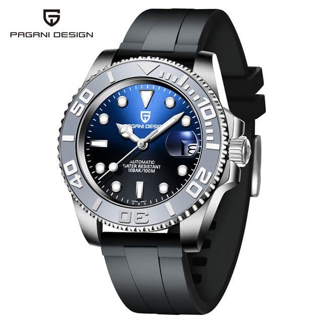 image-PAGANI DESIGN Automatic Mechanical Watch Men 40mm White