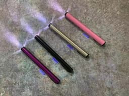 image-Pen Flashlight Purple Metal Spark Igniter USB Charging 2003