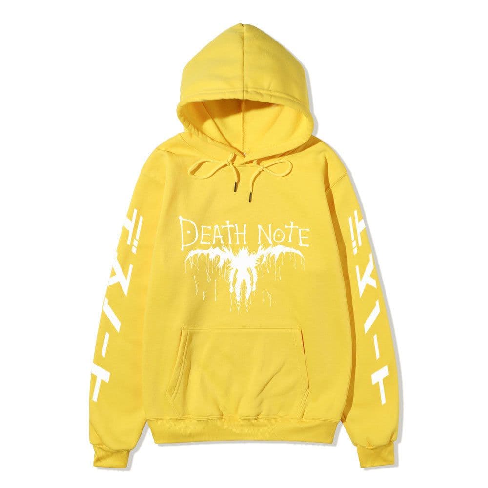 image-ZEoKcan Death Note Hoodie - Orange XXL