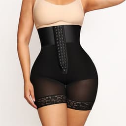image-Women's High Waist Tummy Control Pants - Black XS