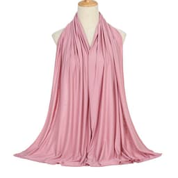 image-Modal Cotton Scarf - Long Soft Casual Solid Color