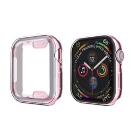 image-Suitable for Apple TPU electroplating case protective case apple iwatch6 5 all-inclusive protective cover Apple watch case