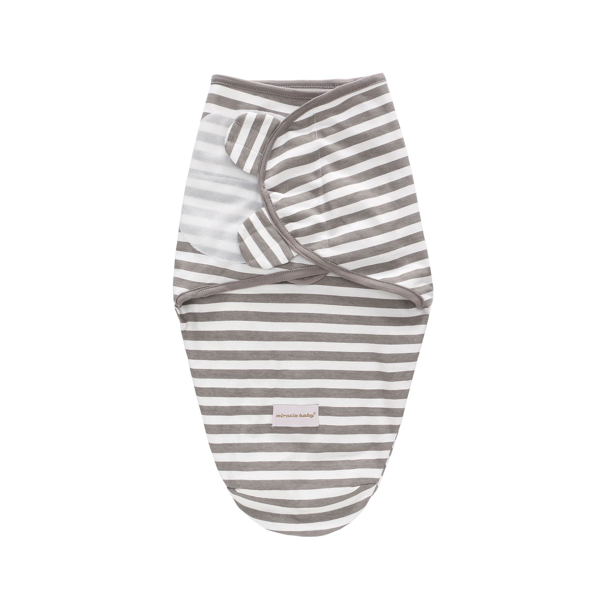 image-Miracle Baby Swaddle Wrap - Large 75*60cm Pure Cotton Newborn