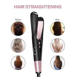 image-Cross-border Electric Hair Straightener Curler - Dual
