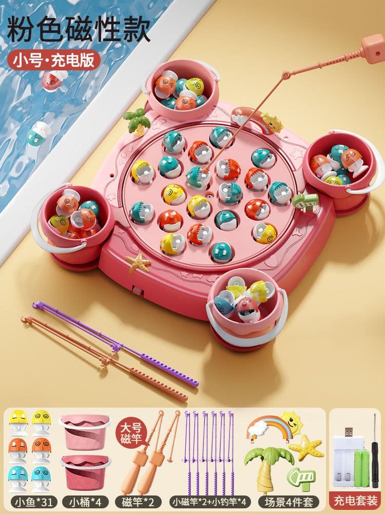 image-Magnetic Fishing Toy - Educational Playhouse for Kids