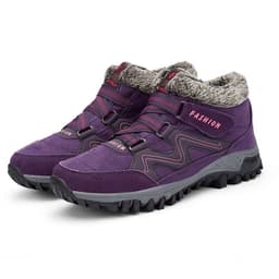 image-Unisex Winter Hiking Shoes - Gray Blue Size 49