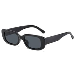 image-Small Square Frame Sunglasses - Retro UV Protection