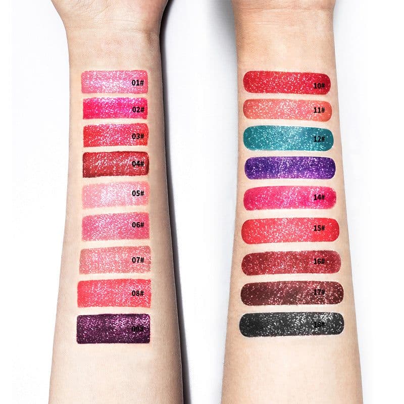 image-Pudaier Pearlescent Lip Gloss - Matte Waterproof 19#