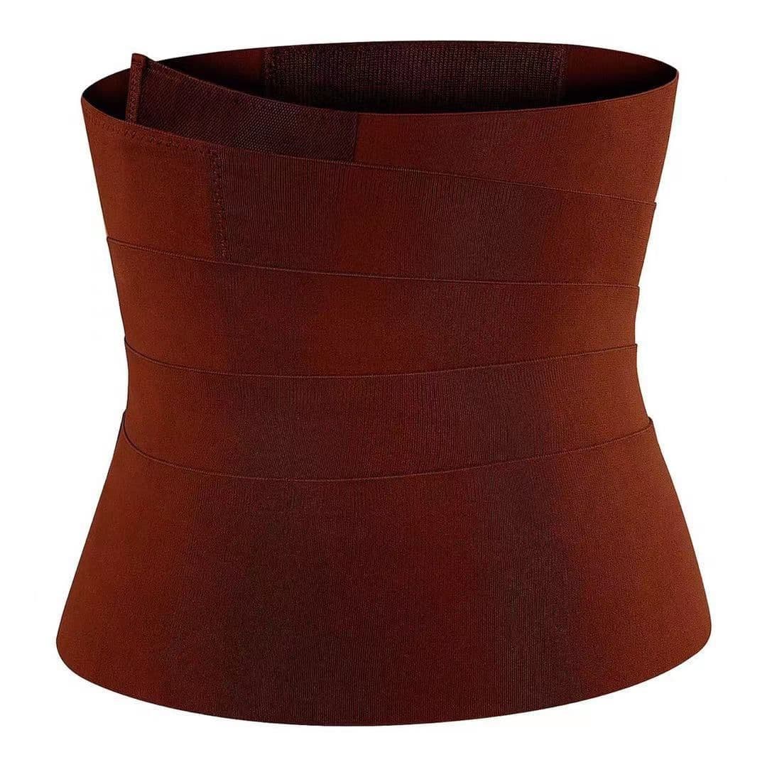 image-Cross-border new waist trainer sports restraint belt ladies belt tummy wrap elastic abdominal belt