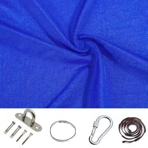 image-Kids Elastic Hammock - Indoor/Outdoor Swing - Sensory Yoga Hammock - Orange 280*150