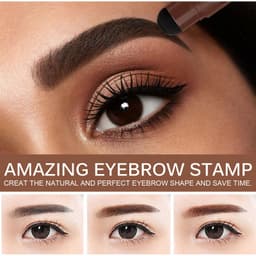 image-EELHOE Eyebrow Powder Stamp Kit Waterproof