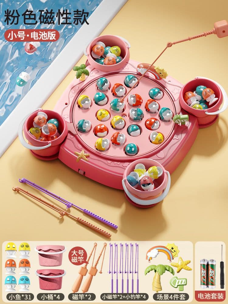 image-Magnetic Fishing Toy - Educational Playhouse for Kids