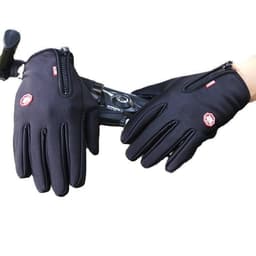 image-Cycling Gloves Full Finger Men Women Black M