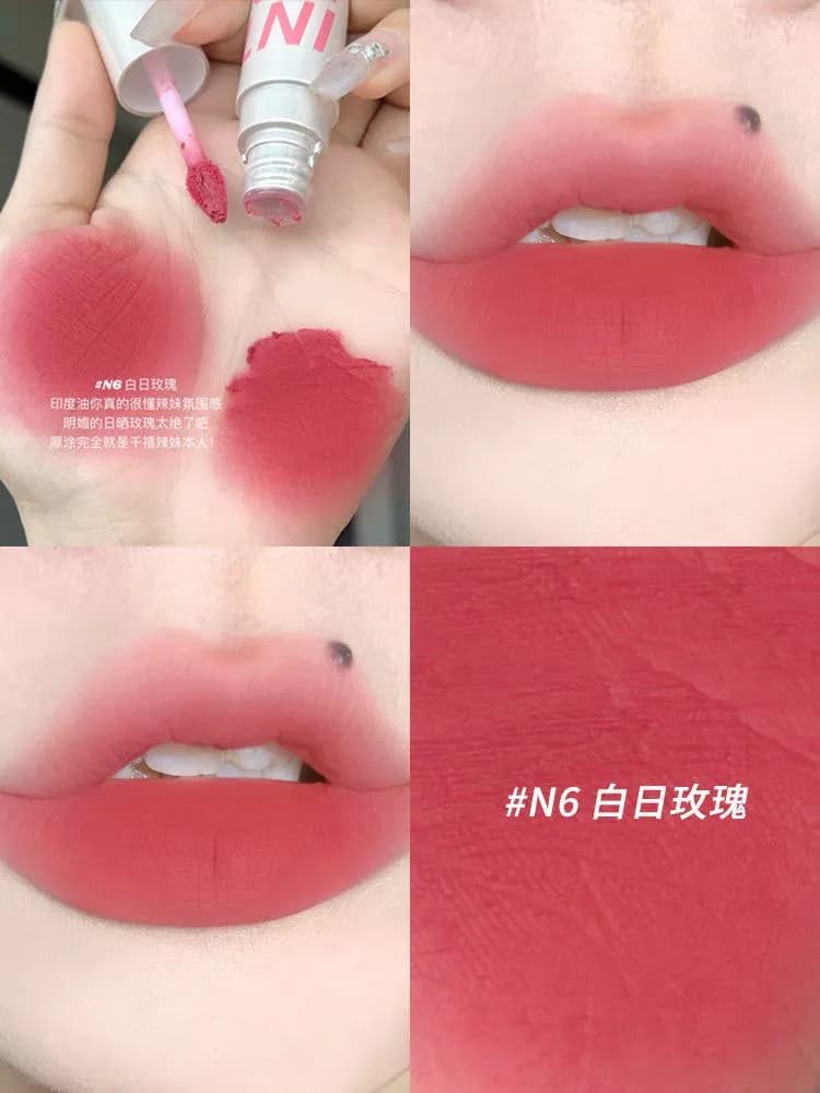 image-Into You Air Lip Mud Matte Lipstick - White 3 Years Shelf Life