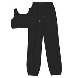 image-2023 Brown Two-Piece Women's Casual Trouser Suit - Summer 2021