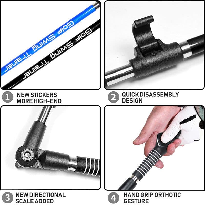 image-Golf Swing Corrector - Left Hand Blue