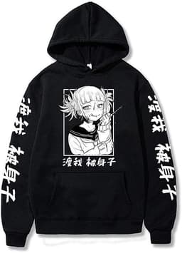 image-Men's & Women's Anime Hooded Hoodie - Large Size