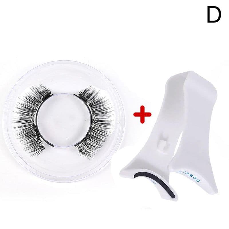 image-Magnetic False Eyelashes 6D Natural Long - Black