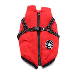 image-Pet Winter Coat - Small Dogs & Cats Cotton Warm Red S