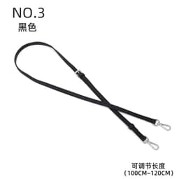 image-Longchamp Mini Bag Strap - Cognac Brown Leather