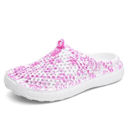 image-Women's Garden Clogs - Purple Flower EVA Size 42