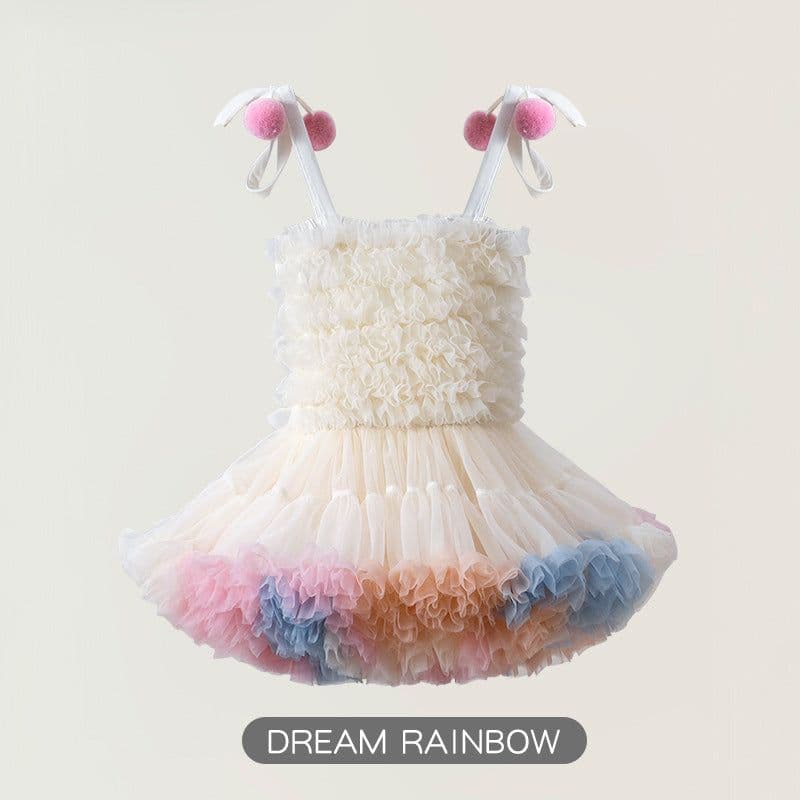 image-TUTU.KK Girls Tutu Dress - Suspenders Princess Skirt