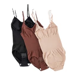 image-Tummy Control Corset Pants - Nylon Butt Lifter, Elastic Body Shaper, All Seasons