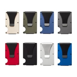 image-RFID Blocking Aluminum Alloy Wallet - Large Capacity Credit Card Holder