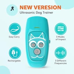 image-Papani Ultrasonic Bark Stopper Dog Training Device Black