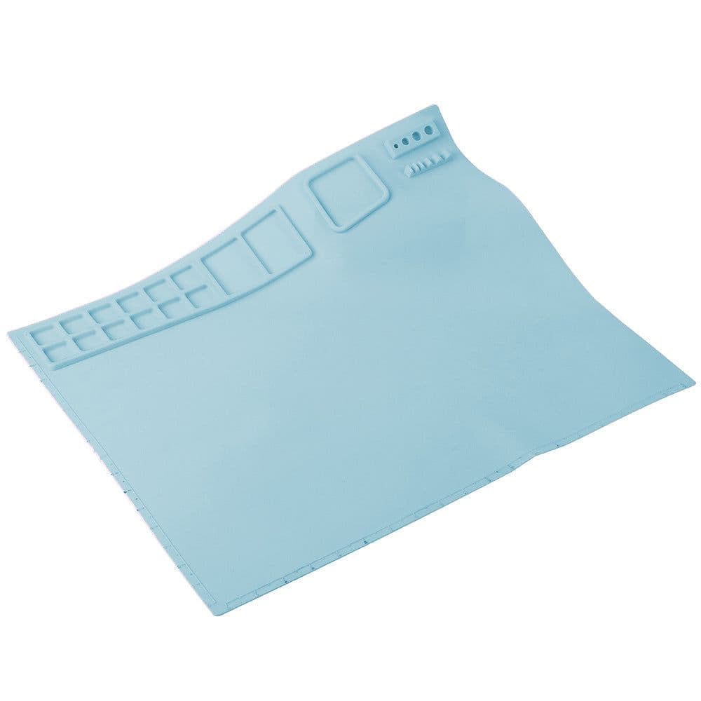 image-Tingfeng Silicone Art Painting Pad Set - Easy Wash Drawing Board with Palette